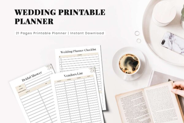 Wedding printable planner pdf
