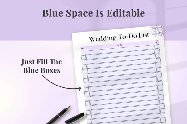 Wedding Printable Planner Feature Image 5 2 Wedding planner book