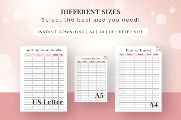 Wedding Printable Planner Feature Image 8 1 Minimalistic wedding planner (copy)