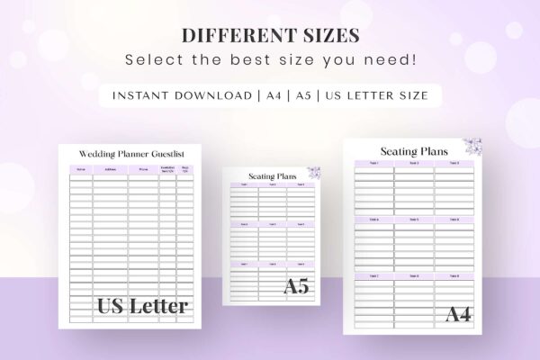 Wedding Printable Planner Feature Image 8 2 Wedding planner book