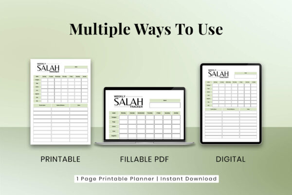 Salah tracker pdf