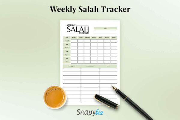 Salah tracker pdf