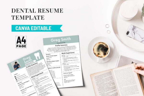 Dental Resume Template Feature Images 4 Auto draft