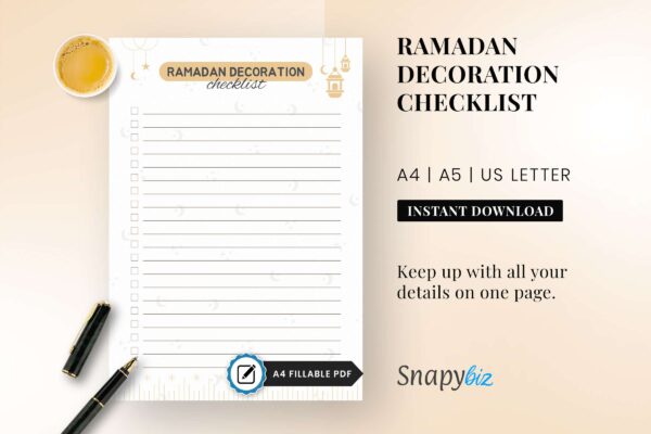 Ramadan Decoration Checklist Feature Image 1 Ramadan decoration checklist
