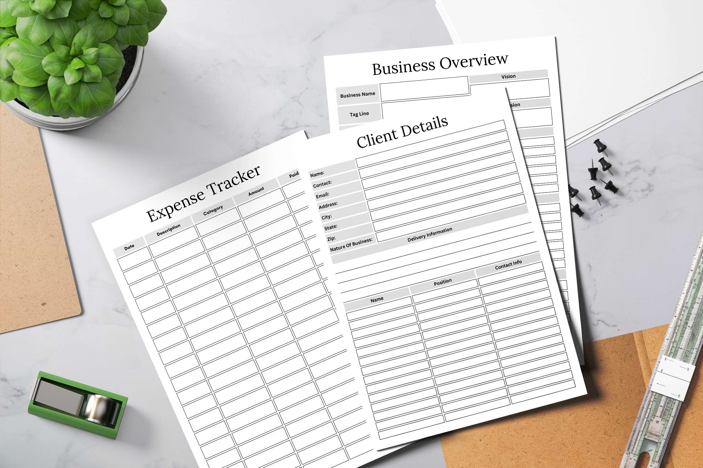 Real Estate Agent Planner Printable | SnapyBiz