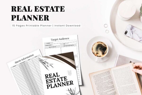 Real Estate Planner Feature Image 3 Real estate agent planner printable - image 8