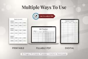 Real Estate Agent Planner Printable | SnapyBiz