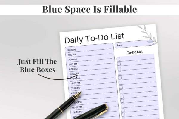 Minimal Daily To Do List Feature Image 2 Daily to do list printable pdf