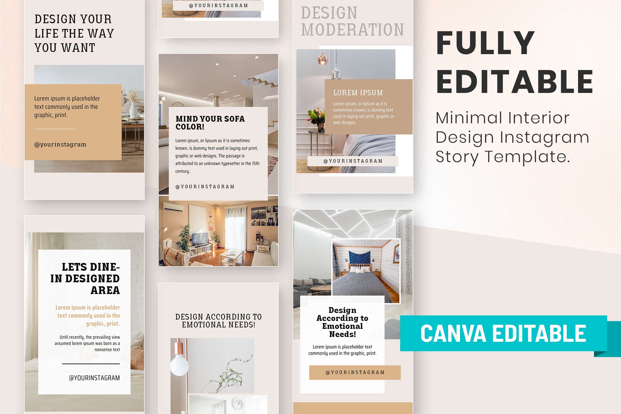 Interior Design Instagram Story Template