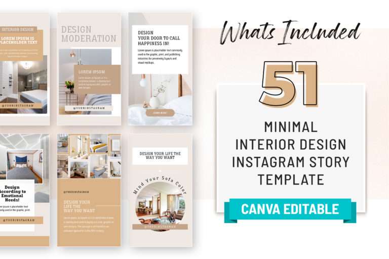 Interior Design Instagram Story Template