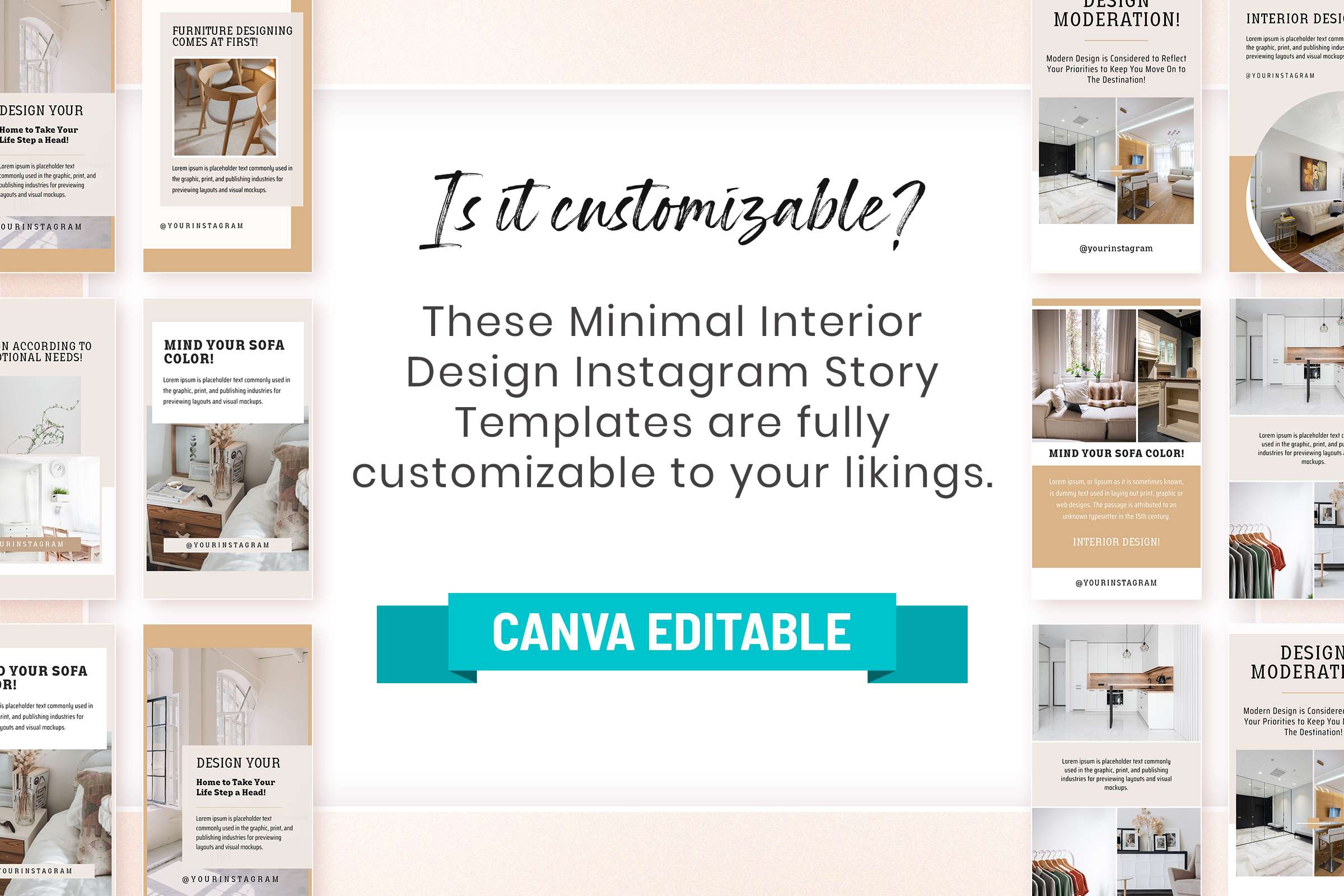 Interior Design Instagram Story Template