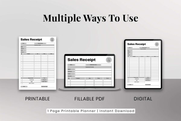 Sales Receipt Feature Image 3 Sales receipt template