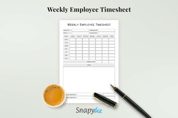 Weekly Employee Timesheet Feature Image 5 2 Printable employee timesheet