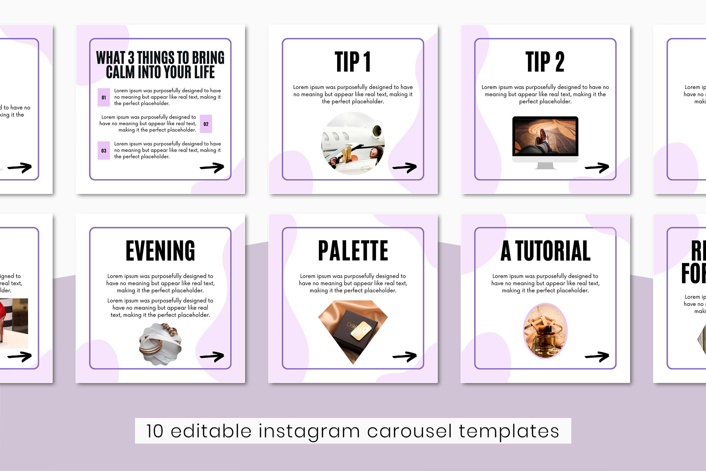 Luxury Instagram Carousel Template | SnapyBiz