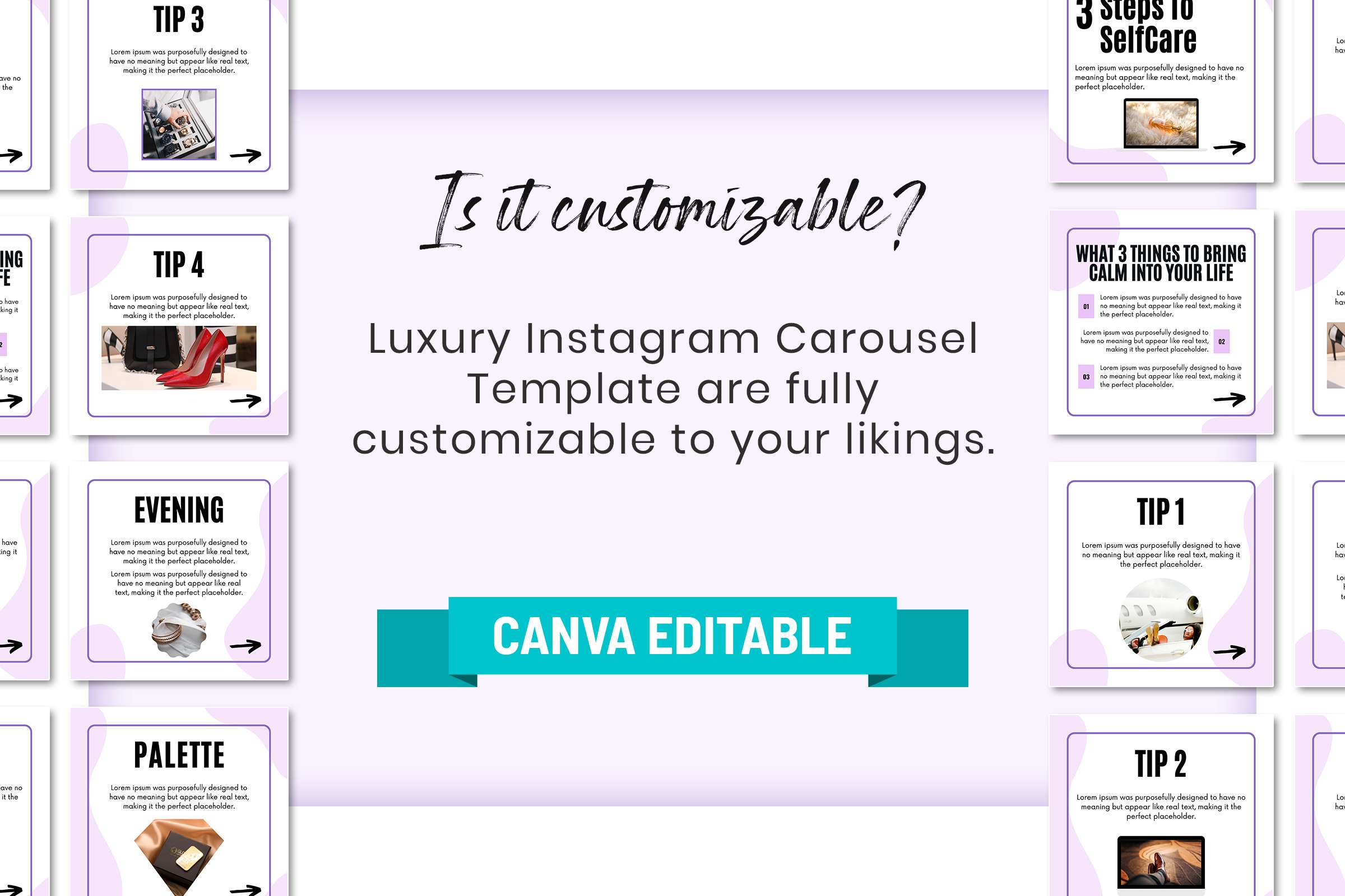 Luxury Instagram Carousel Template | SnapyBiz