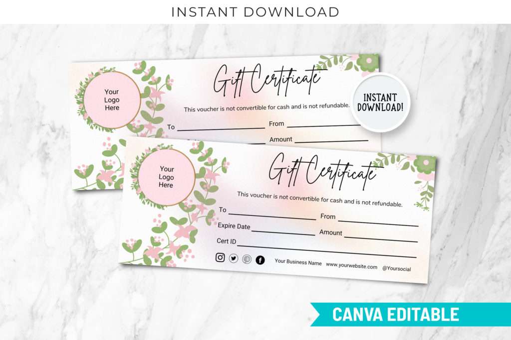 printable certificate template, canva certificate