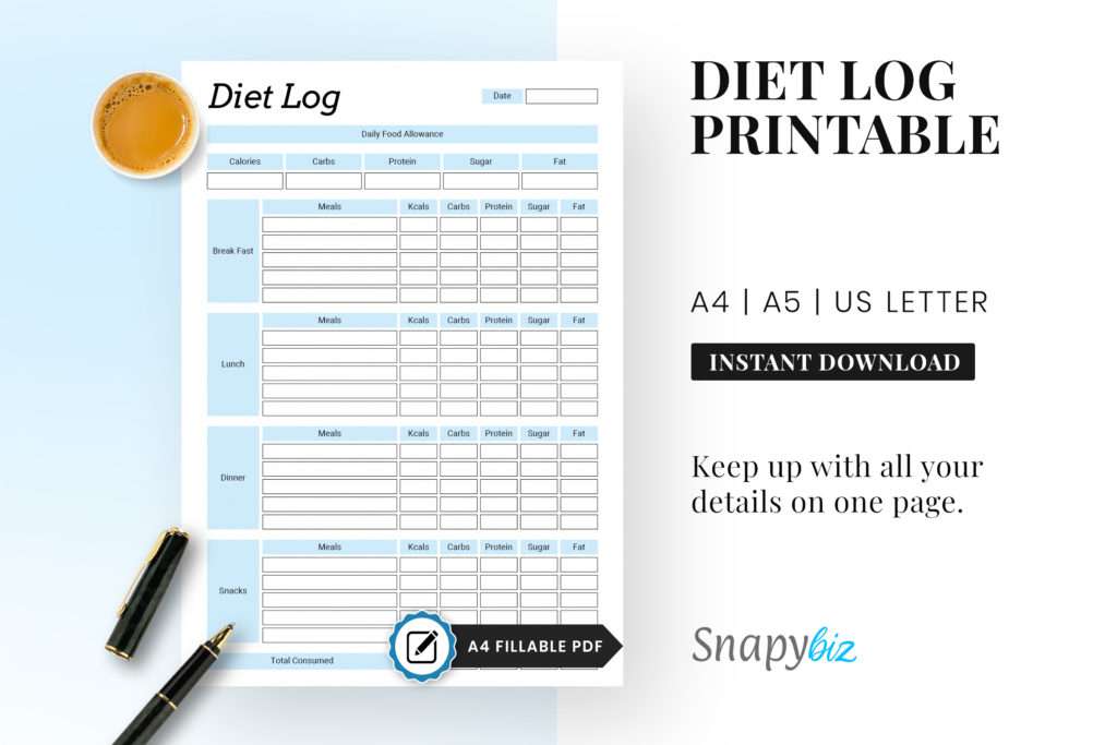 diet planner, food log, diet tracker, diet log, diet plan