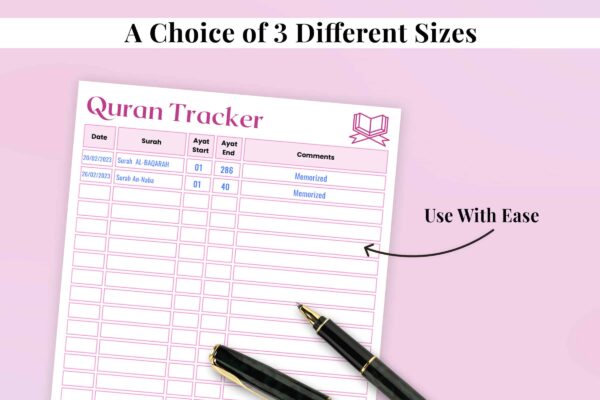 Printable quran tracker - image 6