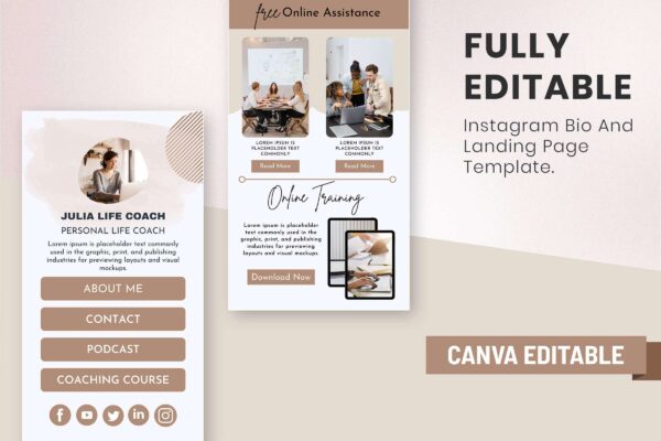 Free Instagram Landing Page 4 Free landing page for instagram - image 9