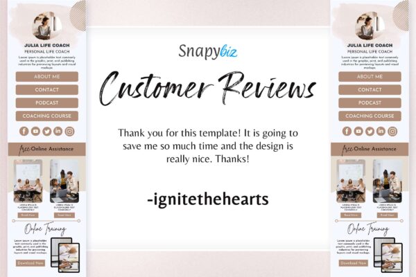 Free Instagram Landing Page 9 Free landing page for instagram - image 4