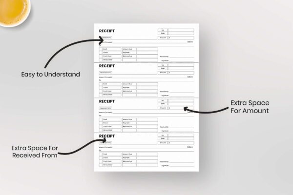 Money Receipt Feature Image 1 Receipt printable, rent invoice