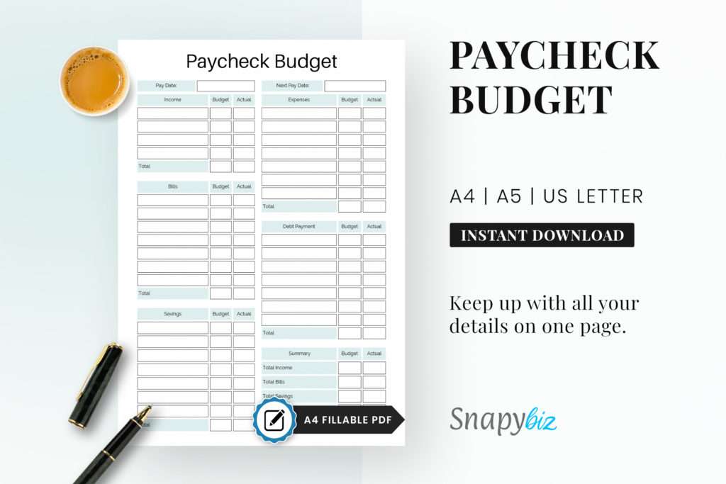 budget planner book, budget worksheet, paycheck budget pdf