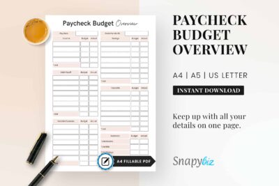 Paycheck Budget Overview