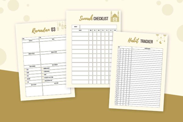 Productive Ramadan Planner 8 Ramadan printable planner - image 8