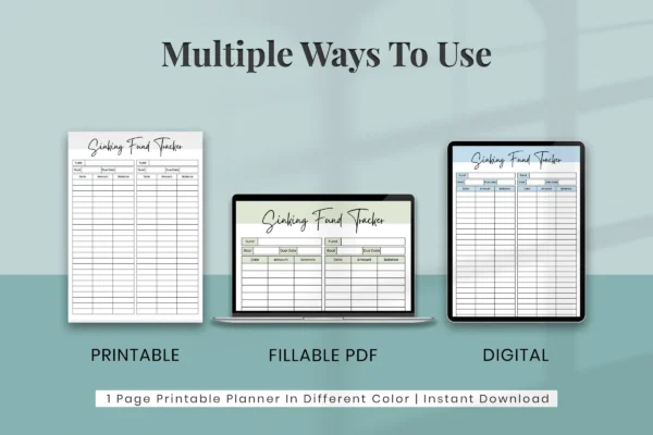 Sinking fund tracker free - image 7