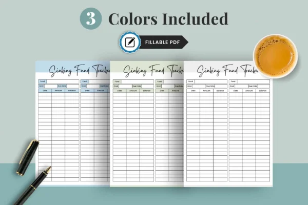 Sinking fund tracker free - image 3