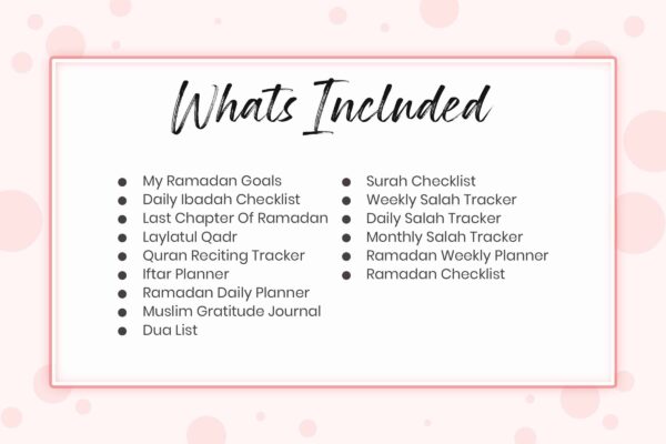 Ultimate Ramadan Planner 5 Ramadan printable planner - image 6