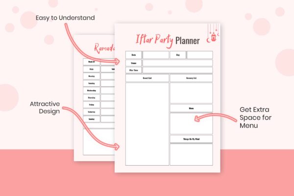 Ultimate Ramadan Planner 7 Ramadan printable planner - image 8