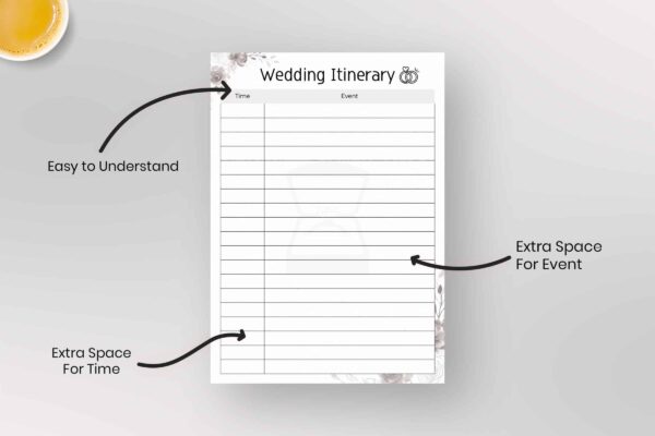 Wedding Itinerary Feature Image 1 Wedding itinerary - image 2