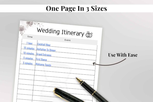Wedding Itinerary Feature Image 4 Wedding itinerary - image 5