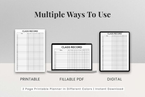 Class Record Feature Images 4 Class grades - image 7
