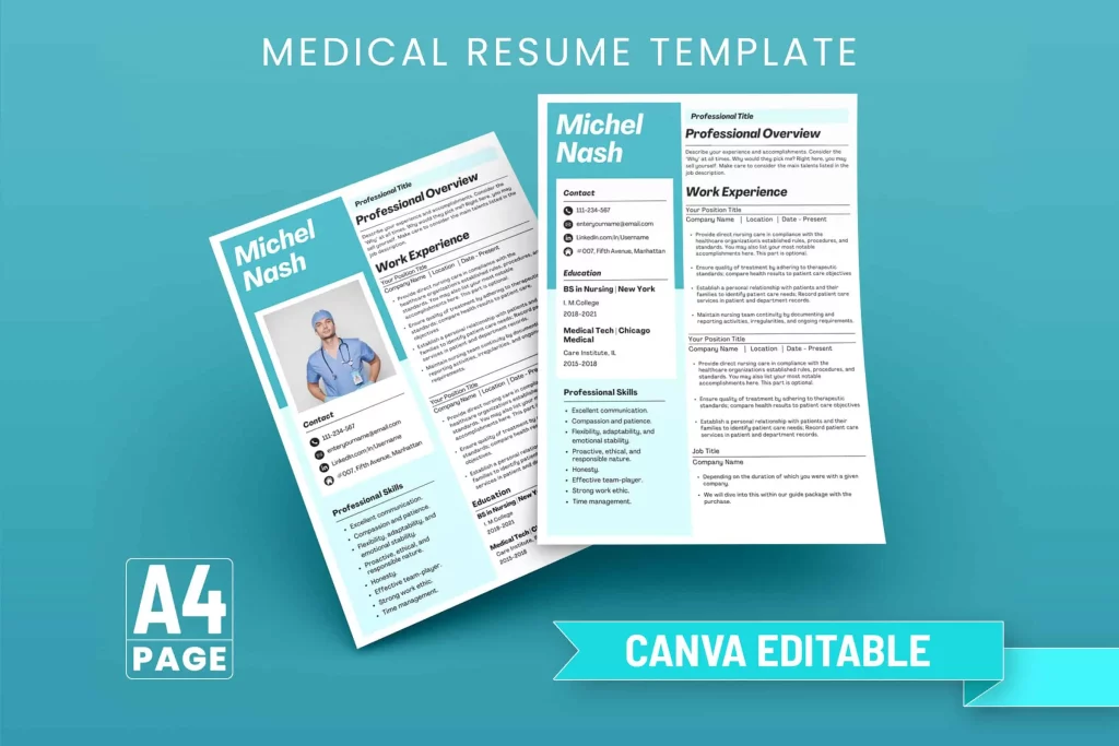 Medical Resume Template Medical Resume Template