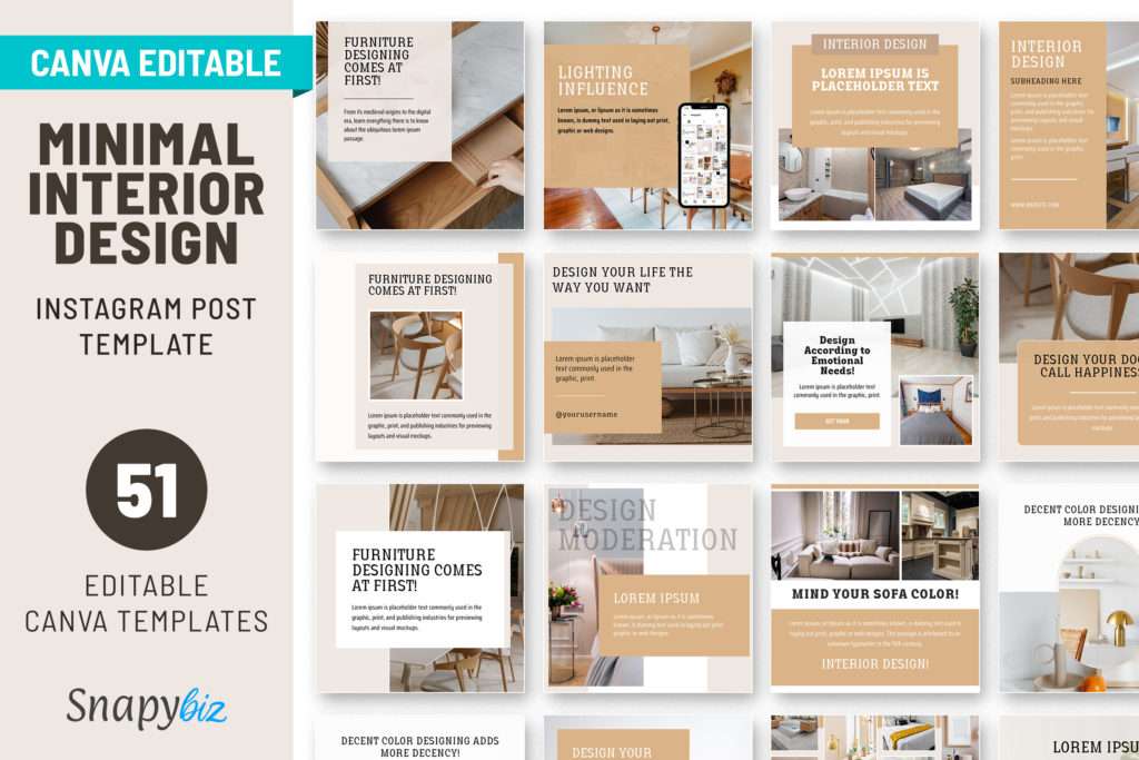 Interior Design Social Media Post