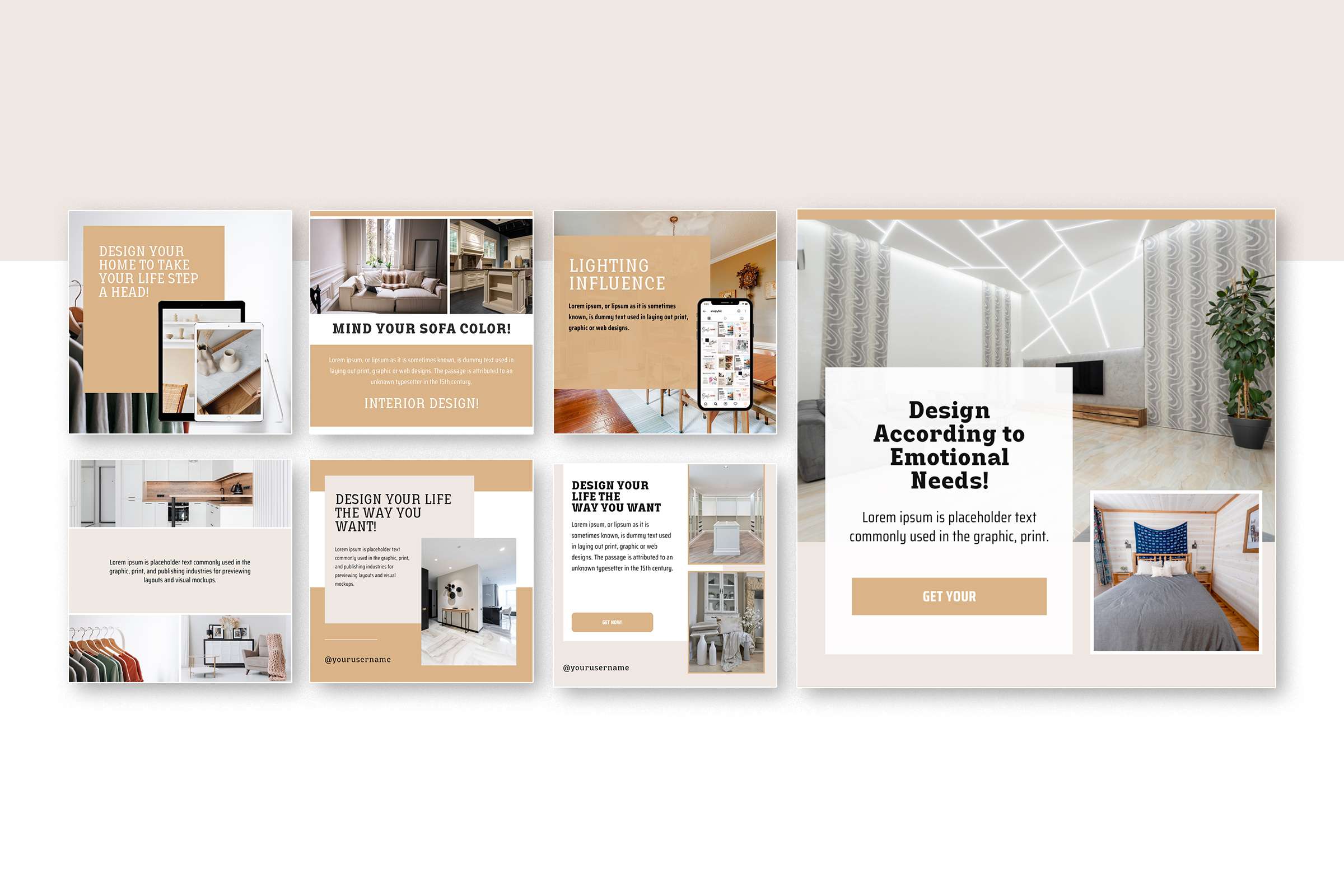 Interior Design Social Media Post | SnapyBiz