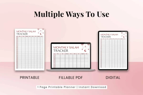 Monthly salah tracker - image 7