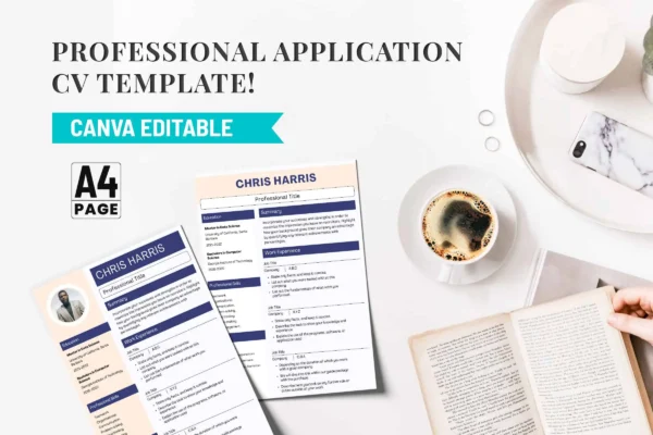 Professional Application Cv Template Feature Images 4 Professional application cv template - image 9