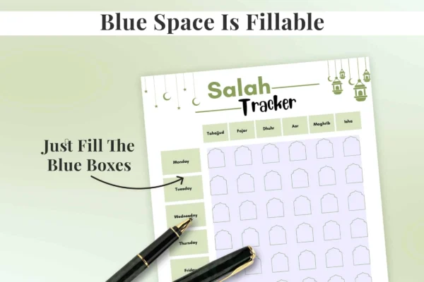 Salah printable planner pdf - image 10