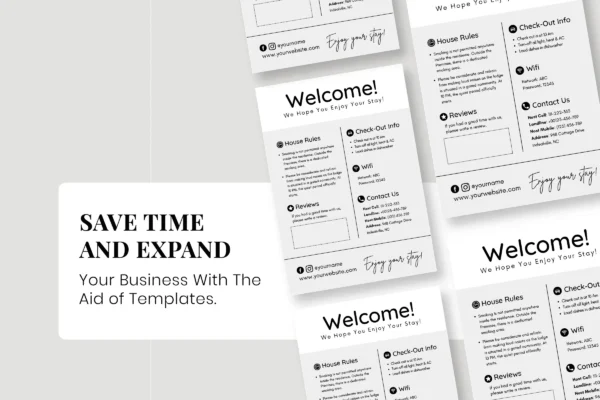 Airbnb Welcome Sign Feature Image 7 Airbnb welcome sign template - image 7