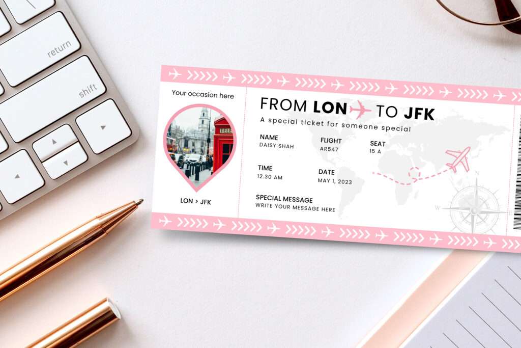 Boarding Pass Template