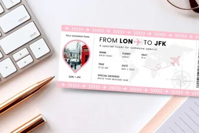 Boarding Pass Template