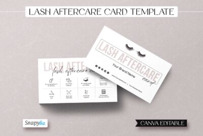 Lash Aftercare Card Template-Feature Image