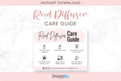 Reed Diffuser Care Instructions