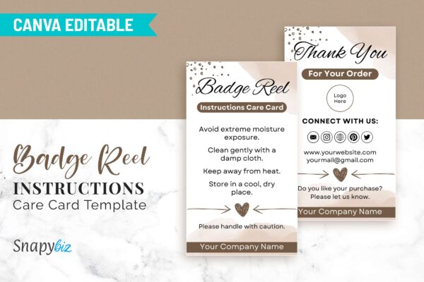 Badge Reel Instructions Care Card Template Cc 57 Feature Images 2 1 Badge reel instructions care card template - image 3