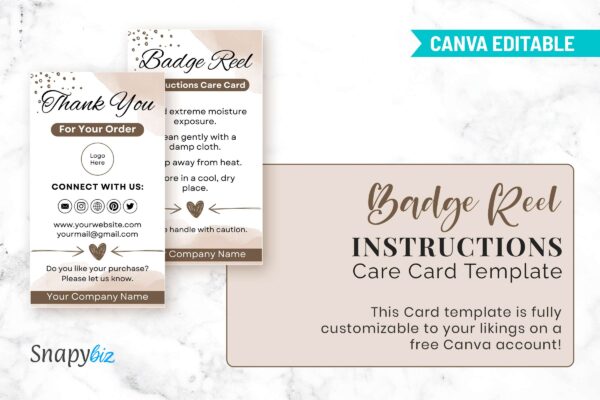 Badge Reel Instructions Care Card Template Cc 57 Feature Images 5 1 Badge reel instructions care card template - image 6
