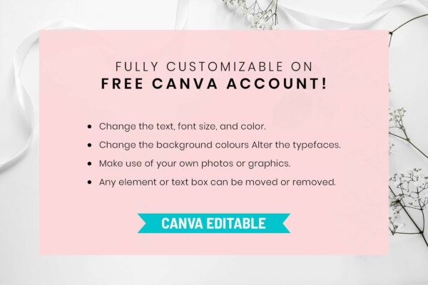 Boho Gift Certificate Canva Template Feature Images 6 Boho gift certificate canva template - image 7