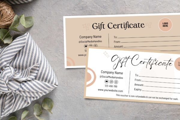 Boho Gift Certificate Template Ct 29 Feature Images 7 Boho gift certificate template - image 8